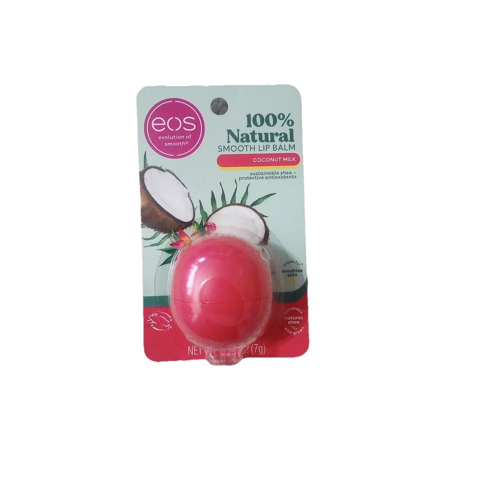 EOS Smooth Lip Balm Sphere Coconut Milk 0.25 Ounce‎
